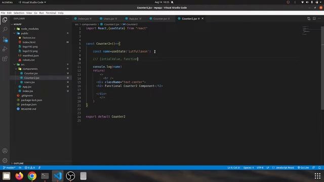 React 6 dars. Class Component vs Functional Component (Hooks intro) смотреть онлайн
