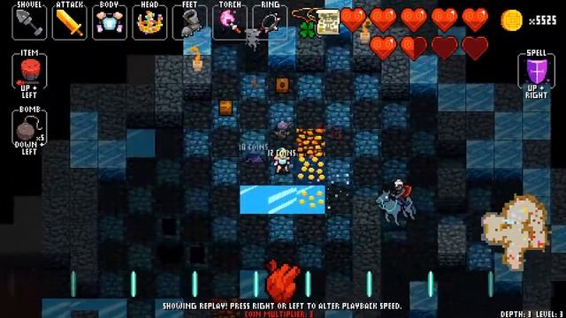Crypt of the NecroDancer: AMPLIFIED - Daily challenge (Score: 21527$) смотреть онлайн