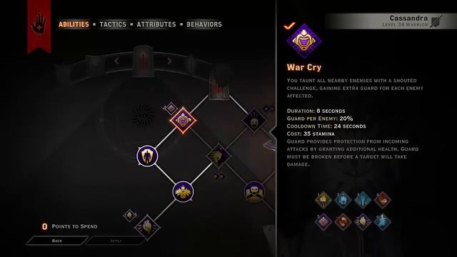 Dragon Age Inquisition - 2H Templar Warrior Build
