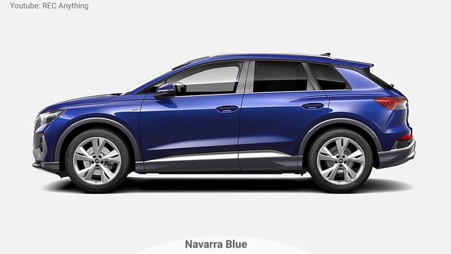 New Audi Q4 e-tron Colors - Detailed Comparison смотреть онлайн