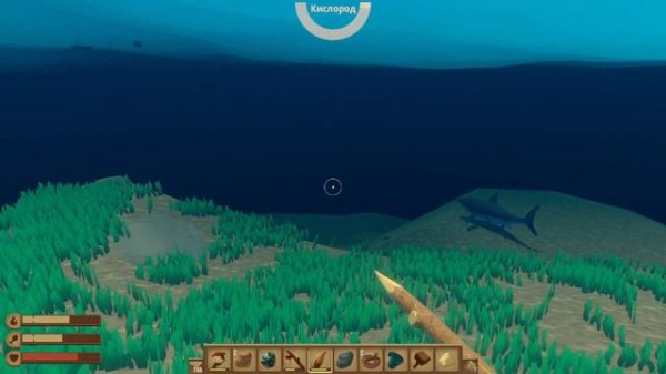 Первый день выживания, нашел остров без камней - Raft/Рафт