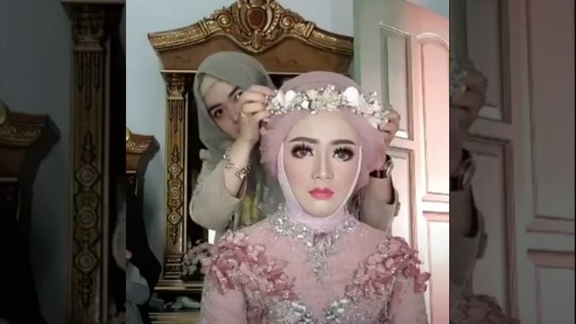 TUTORIAL HIJAB WEDDING YESSI SOVIA MAKEUP смотреть онлайн
