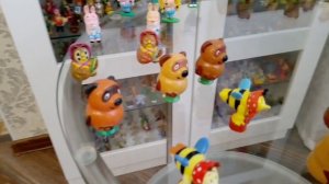 Сравнение серий ВИННИ ПУХ и ВИННИ ПУХ Перевыпуск (с комментариями) Kinder surprise!
