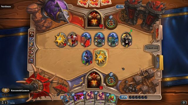 Hearthstone - Ледяной снеговорот пришел , Гаррош на Арене. смотреть онлайн