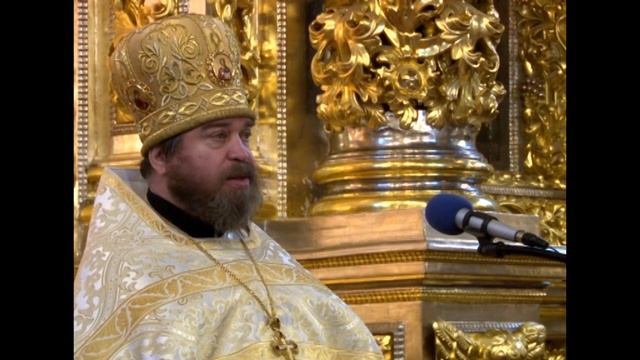 Богослужение в день памяти Собора Архистратига Михаила в кафедральном храме Смоленска смотреть онлайн