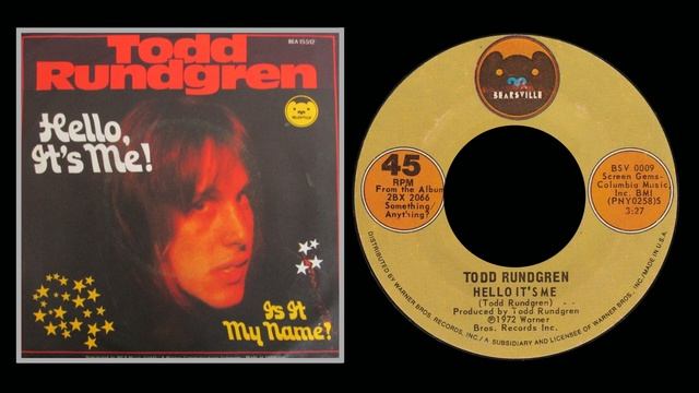 Todd Rundgren - Hello, It's Me! (Edit) смотреть онлайн