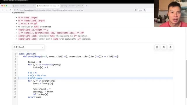 2295. Replace Elements in an Array (Leetcode Medium) смотреть онлайн