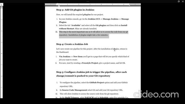 Jenkins Git Integration | How to Integrate GitHub with Jenkins build after each commit [AWS CICD 2 смотреть онлайн