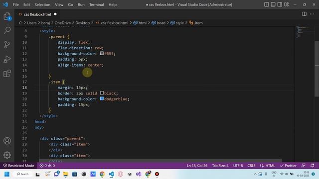 Flexbox Revision Class & Flex Child Properties смотреть онлайн
