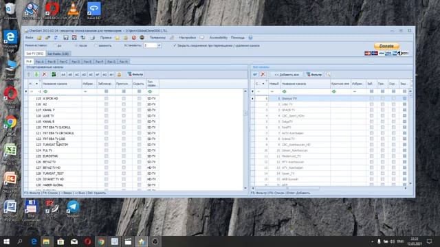 Как редактировать список каналов на телевизоре LG с помощью программы Chansort смотреть онлайн