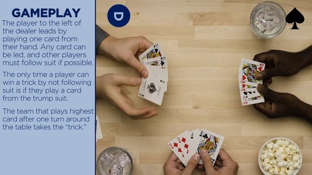 How to play Euchre - Bicycle Playing Cards - Card Game Tutorial & Rules смотреть онлайн
