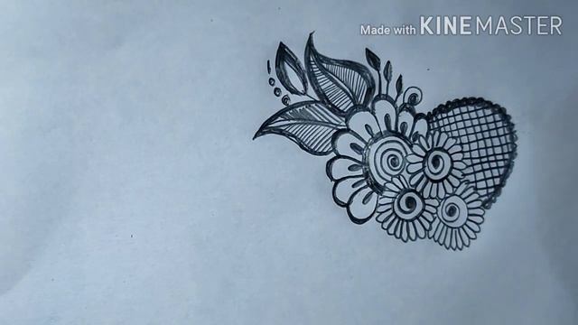 easy and simple mehndi tattoo by pencil sketch 2021 смотреть онлайн