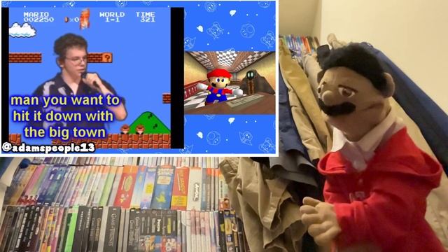 SMG4: Mario Reacts To Nintendo Memes 9 Ft. Bob Reaction (Puppet Reaction) смотреть онлайн