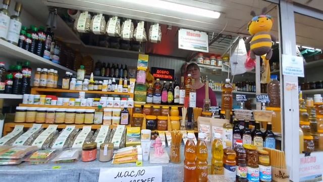 Ейск в конце октября. Центральный рынок и покупки. смотреть онлайн