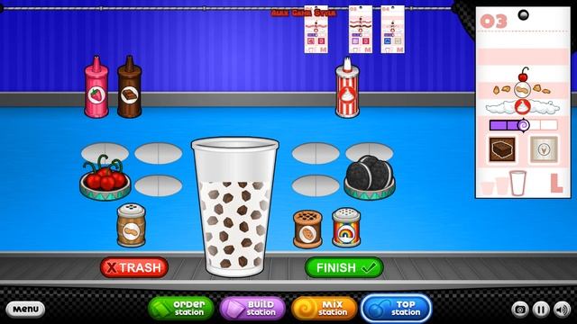 Papa's Freezeria HD Day 10 Freeze-Putt Mini Game смотреть онлайн