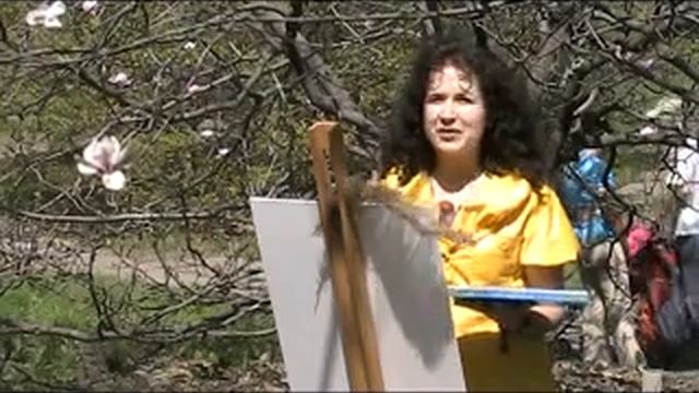 Занятие Татьяны Лариной: Живопись в кайff.mp4 смотреть онлайн