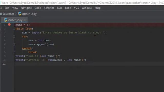 SUM and AVERAGE - Python Special Tutorial смотреть онлайн