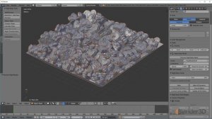 Шоколадные сердечки в Blender