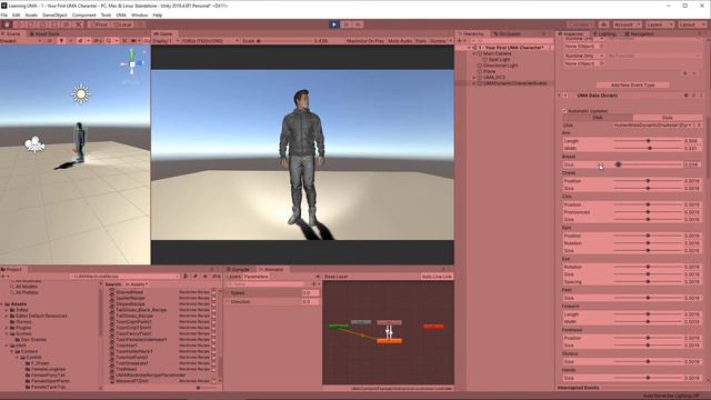 Create your first 100 UMA Characters in 10 minutes | #Unity #GameDev #Tutorial смотреть онлайн