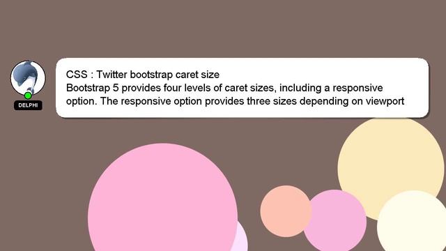 CSS : Twitter bootstrap caret size смотреть онлайн
