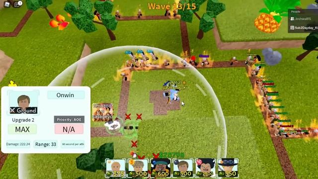 Food Paradise / Toriko EXTREME (Wave 15 / Attempt) [DUO] | Full Auto Skip - All Star Tower Defense смотреть онлайн