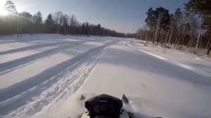 Каталка на горнике  BRP Summit X 800-r ski-doo