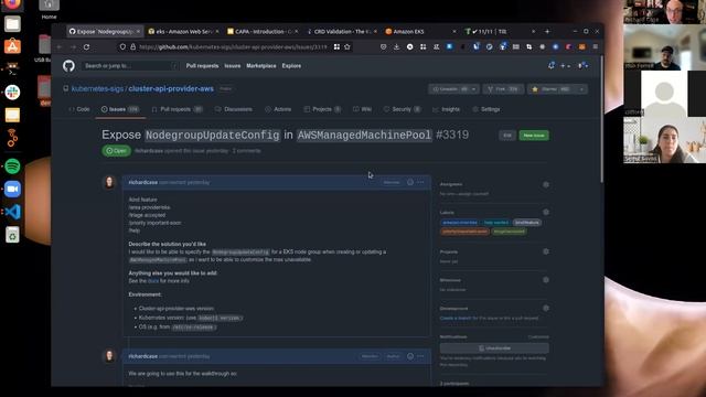 SIG Cluster Lifecycle - Cluster API Provider AWS New Contributors Session - 20220317 смотреть онлайн