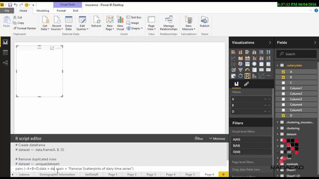 Interactive R Graphs with Power BI смотреть онлайн