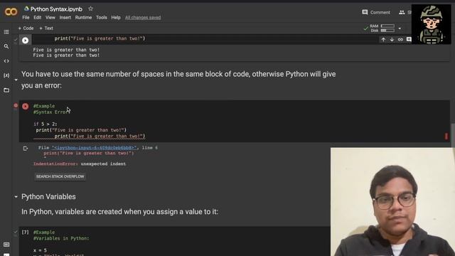 Python Syntax | Python For Beginners | 2023 | Python Soldiers смотреть онлайн