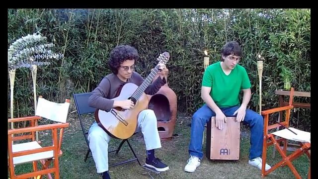 Saudade No.2 - Guitarra Clásica y Cajón Flamenco смотреть онлайн