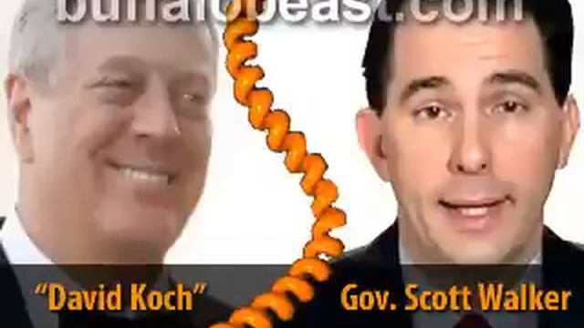 Wisconsin Gov. Scott Walker Prank Called Part 1 смотреть онлайн