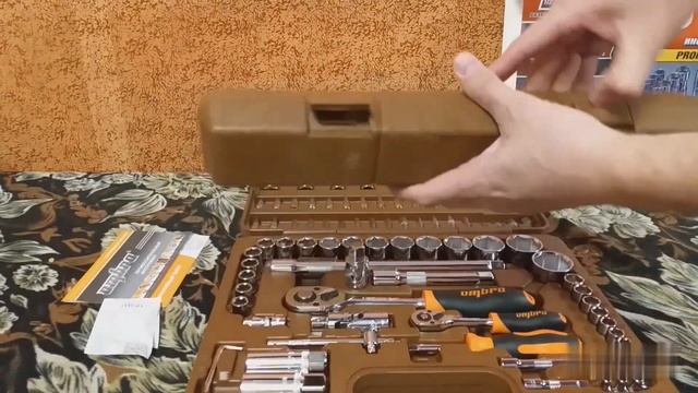 Набор торцевых головок в чемодане Ombra OMT94S. Видео для друзей. Не реклама магазина или товара. смотреть онлайн