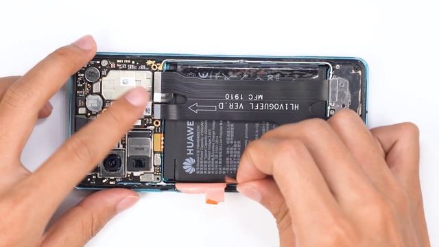 Huawei P30 Pro Battery Replacement смотреть онлайн