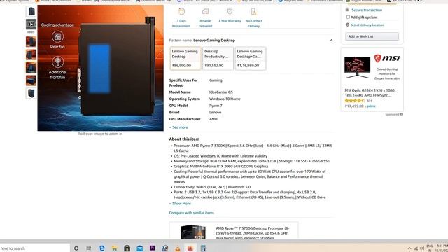 The Best Prebuilt Gaming PCs! On Amazon | Rtx 2060 - Ryzen 7 3700x смотреть онлайн