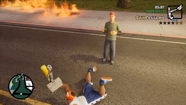 Ragdolls Compilation EP.3 - GTA San Andreas definitive edition by Grove Street Games смотреть онлайн