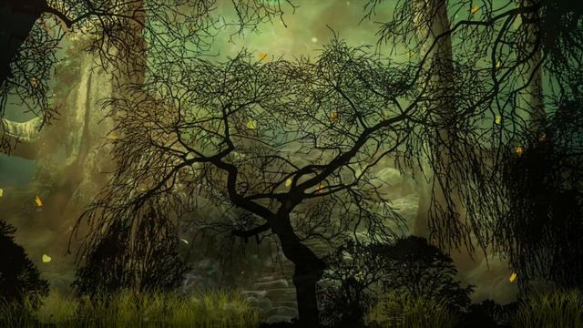 45 Min. Meditation/Relaxation Music Haunting Elvin Forest Feel смотреть онлайн