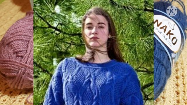 Стильное вязание спицами. Бюджетная турецкая пряжа TOLEDO из АТБ смотреть онлайн