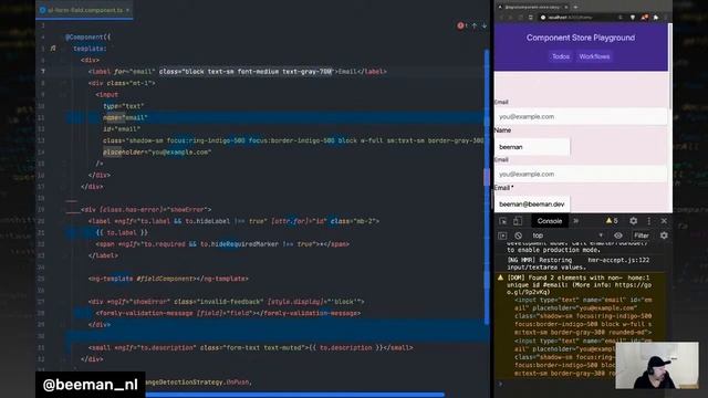 Playing with Angular, Formly and Tailwind - BEEMAN.DEV SATURDAY NIGHT LIVESTREAM смотреть онлайн