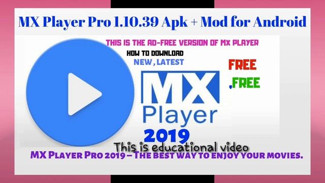 mx player pro apk free download latest version | MX Player Pro 1 10 39 Apk + Mod for Android | 2019 смотреть онлайн