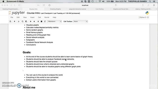 Udemy - Learn Graphs and Social Network Analytics Using Python смотреть онлайн