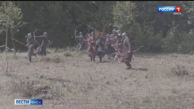 В Омске прошла реконструкция присоединения Сибири к Московскому царству