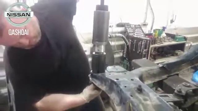 Замена сайлентблока в переднем подрамнике NISSAN QASHQAI смотреть онлайн