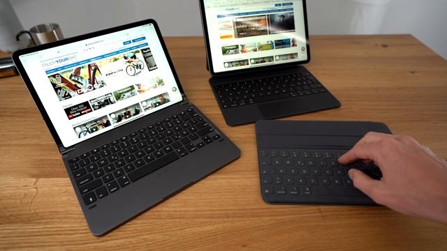 Apple Magic Keyboard (iPad Pro 11) vs Apple Smart Keyboard & Brydge Pro: Test, Gewicht, Layout, uvm смотреть онлайн