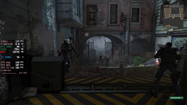 Deus Ex: Mankind Divided [PC] - RTX 3080, R7 5800x - 4K & 1440p [Benchmark] смотреть онлайн