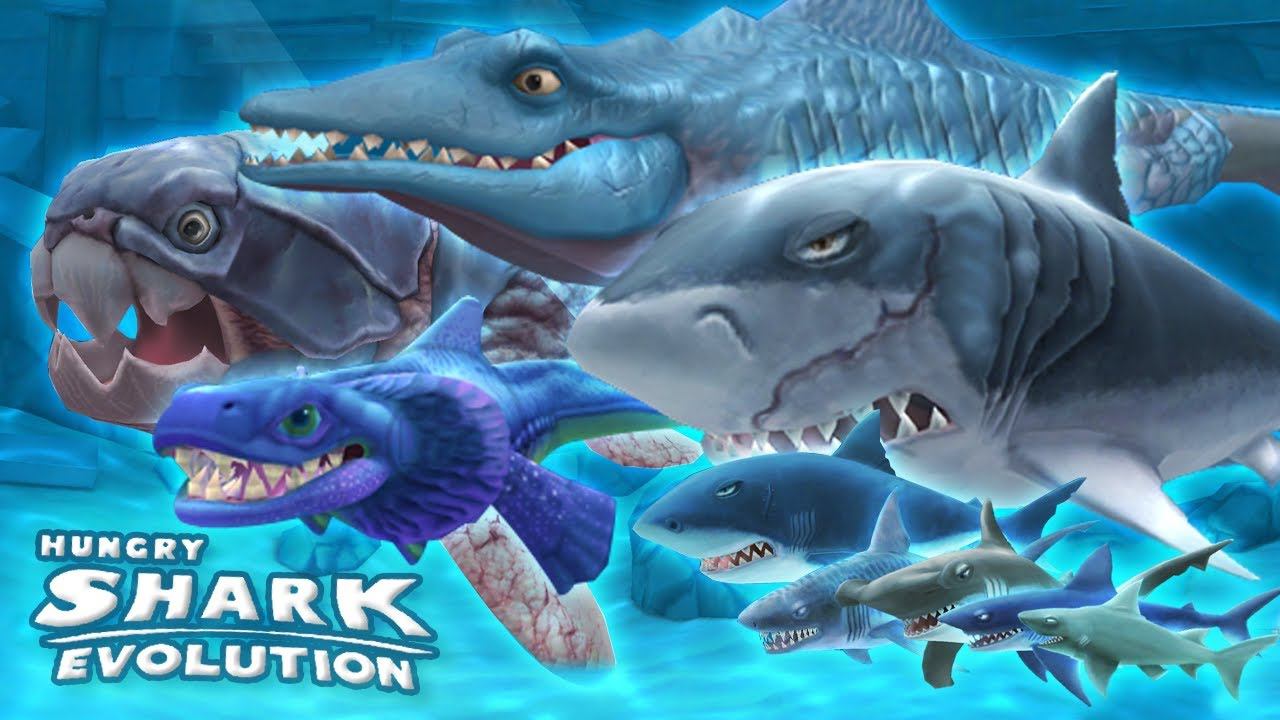 Hungry Shark Evolution Gameplay HD смотреть онлайн