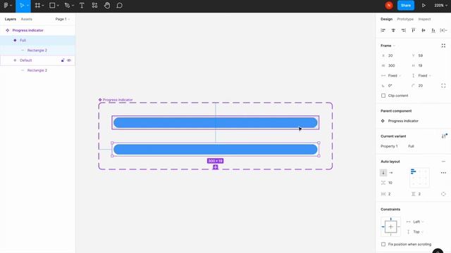 Design progress bar in Figma in less than 5 min смотреть онлайн