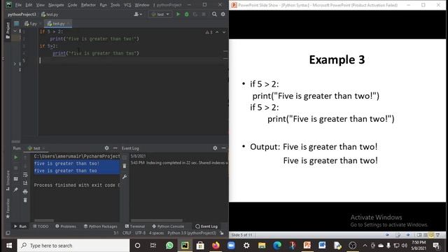Indentation and comments in Python full course for beginners python syntax | session 2 | CyberCodin смотреть онлайн