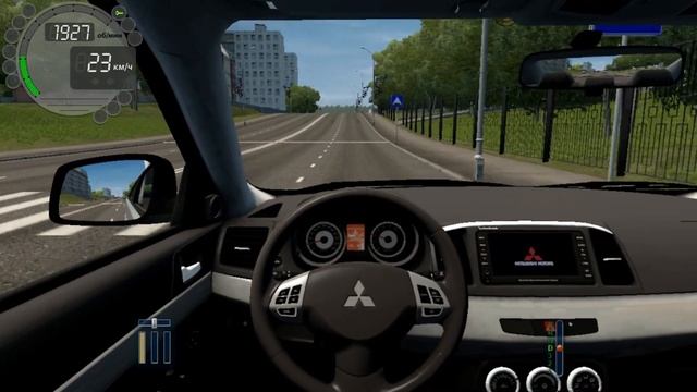 City Car Driving 1.5.9 MITSUBISHI LANCER X | Normal Driving