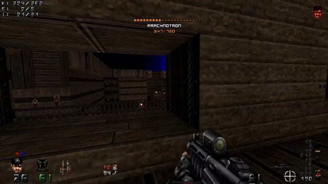 Gridlock #4 [Doom 2 wad /w Trailblazer mod] смотреть онлайн