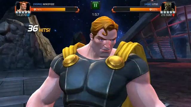Hyperion vs Killmonger on Node 29 | Marvel Contest of Champions смотреть онлайн